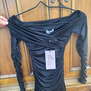 Oh Polly off the shoulder mini dress NWT